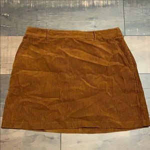 Corduroy Forever 21 Skirt